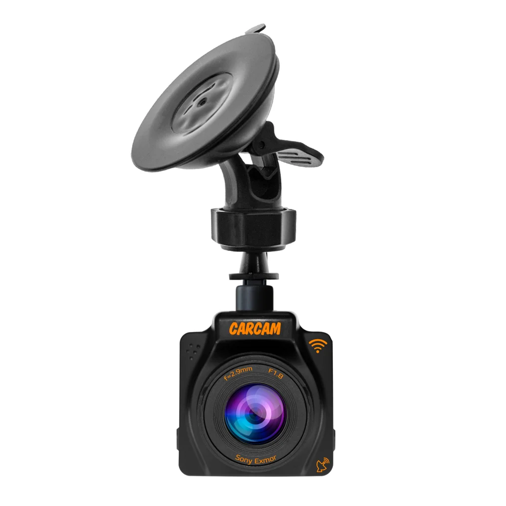 CARCAM R2 компактный DVR Full HD автомобильный видеорегистратор с Wi-Fi и GPS