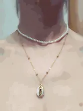 Collares de perlas simuladas con bolas pequeñas para mujer, 5 tamaños, cadena de clavícula femenina, regalos de joyería para el Día de San Valentín