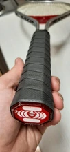 Empuñaduras absorbentes para raqueta de tenis, empuñaduras de bádminton, vibración de raqueta, cinta de sudoración, deportes en caliente, 1 Uds.