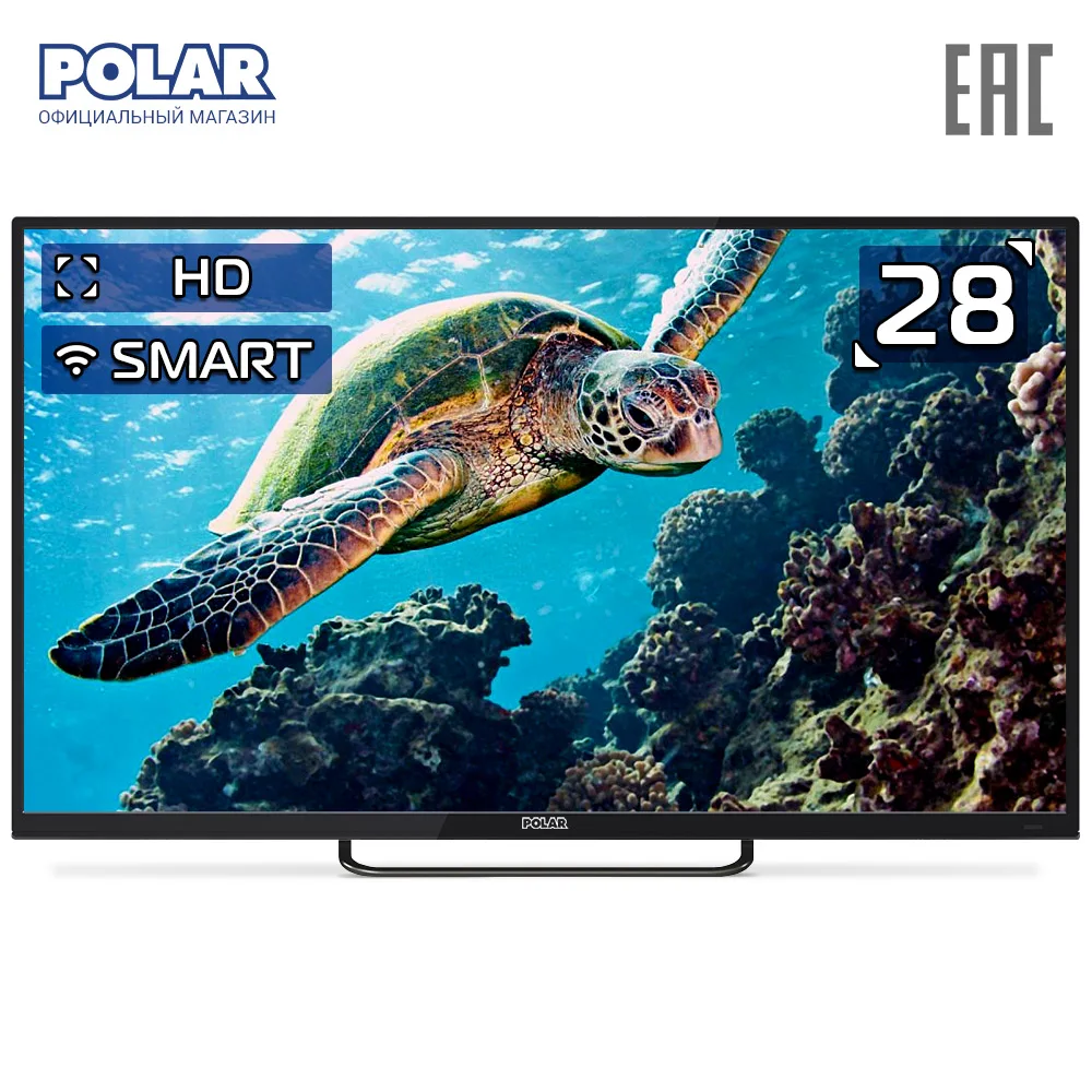 Телевизор 28&quot POLAR P28L51T2SCSM HD SmartTV|Телевизоры| |