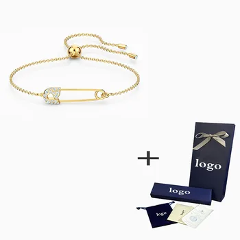 

SWA 2020 Fashion New Exquisite So Cool Pin Pin Bracelet Ms. Jewelry To Wife, Girlfriend Birthday Commemorative Romantic Gift
