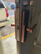 Cerradura intelige X5 impermeable Tuya biométrico de huellas dactilares de seguridad inteligente WiFi inteligente APP contraseña cerradura electrónica