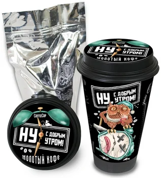 

Coffee chokocat CoffeeCup "good morning", ground, 100 gr