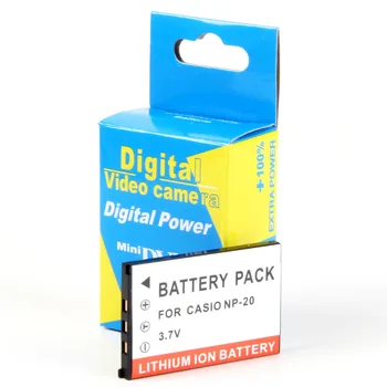 

NP 20 NP-20 rechargeable 3.7V 800mAh lithium Ion battery for Casio Exilim EX-Z6, EX-Z7, EX-Z8, EX-Z11, EX-Z60, EX-Z65, EX-Z70
