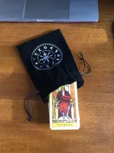 Bolsa de almacenamiento de Tarot de terciopelo, 12 Constelaciones, juego de mesa de cartas, Mini bolsa con cordones, juego de mesa