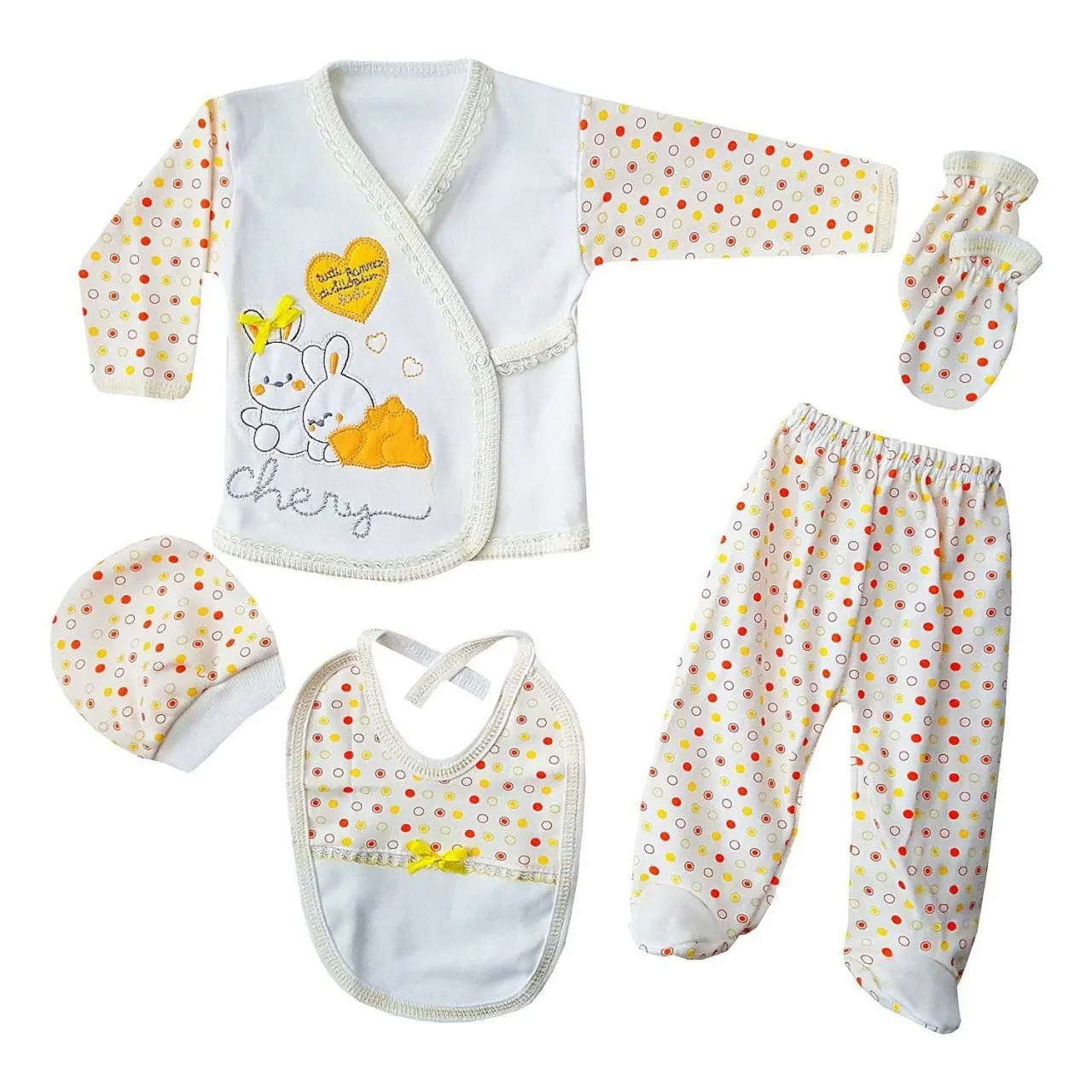 

Chery Yellow Cotton Rabbit 5 li Hospital Outlet Baby Team