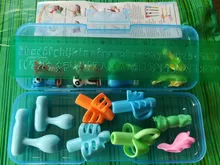 16 Uds. De soporte de barra de dos dedos pluma con mango herramienta de aprendizaje de escritura a mano de silicona Dispositivo de corrección para niños lápiz ayuda agarre postura Set