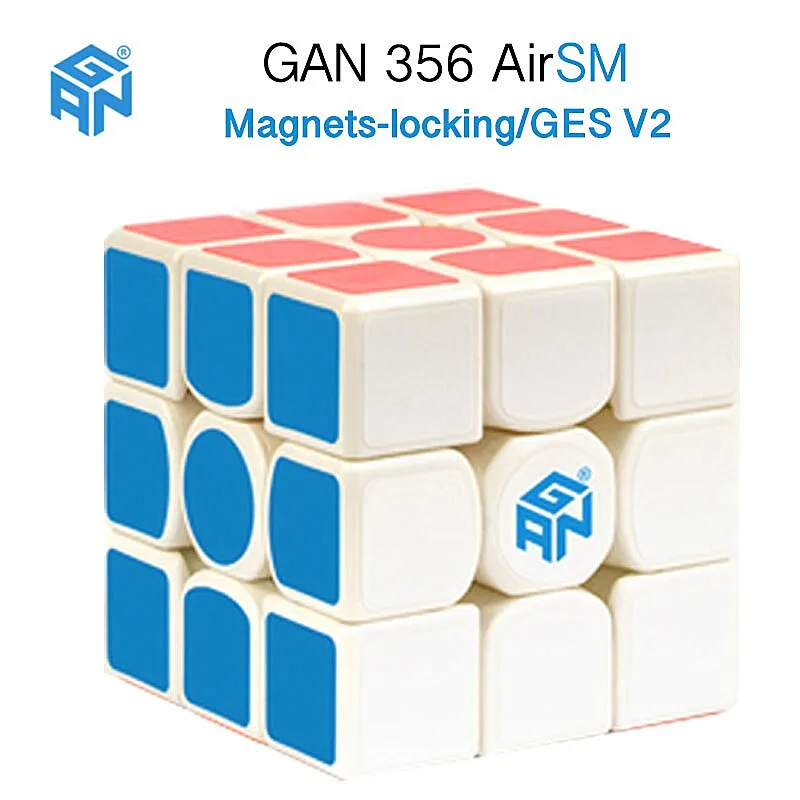GANS Cube GAN356 AirS M Магнитный 3x3x3 магический куб gans 3x3x3 Cube GAN356Air SM 3x3 головоломка куб GAN 356sm 3X3x3 скоростной куб