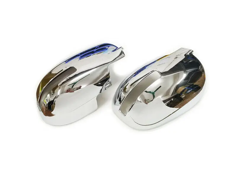 14597 Chrome Side Mirror Cover With Turn Signal Cutout For Mitsubishi Outlander 13-19 1