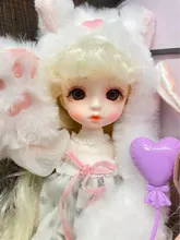 Muñeca de Hada de los sueños 1/6, maquillaje bonito, 28cm, muñecas articuladas con bolas, incluyendo ropa, zapatos, Estilo Princesa, muñecas bricolaje juguete BJD, regalos para niñas