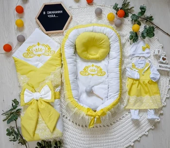 

Комплект на выписку 6-ти предметный "Королевская особа"