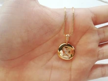 Collar de letra inicial para mujer y niña, gargantillas con 26 letras doradas, colgantes de cobre, joyería de CZ, cadena personal