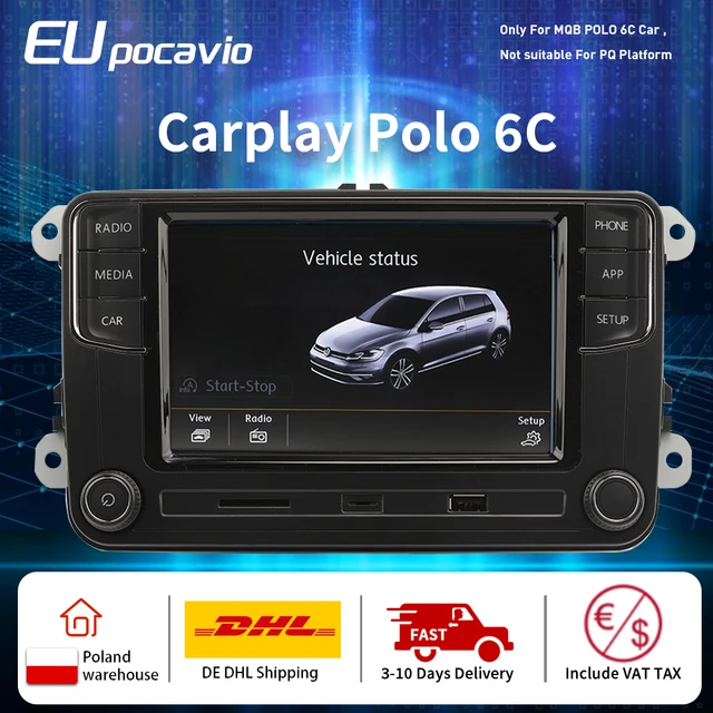 Volkswagen Polo 6C 2014 - 2017 MQB RCD 360 Apple Carplay Radio Navigat –  Naviradio