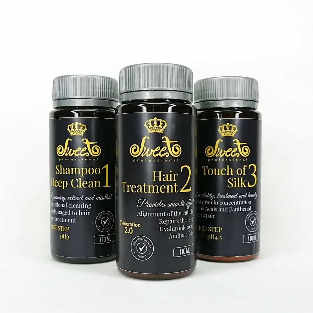 Set of nanoplastics and Botox for Hair 2 in 1 sweet hair professional lovely 3x110 ml | Красота и здоровье