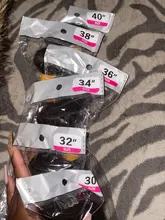 32 34 36 40 hueso recto pelo mechones WOWQUEEN 100% extensiones de cabello humano mechones Remy 30 pulgadas mechones pelo brasileño suave tejido mechones