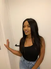 Transparente barato pelucas de encaje 180 densidad 30 32 pulgadas hueso recto pelucas de cabello humano T parte peluca largo cabello brasileño pelucas para mujeres