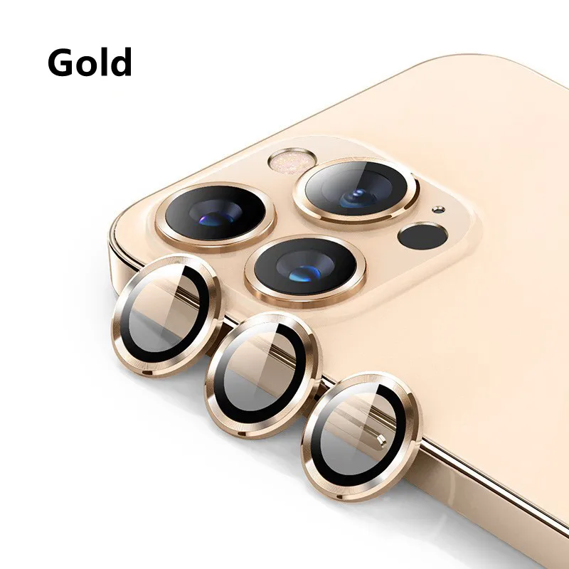 For IPhone 13 Pro 12 Pro Max 11 Pro Shockproof Metal Glass Camera Lens Protector Phone Accessories Dropshipping Wholesale Price