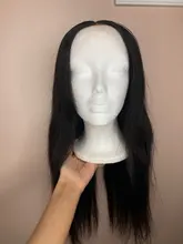 UEENLY 13x4 frente de encaje pelucas de cabello humano recto brasileño pelucas de cabello humano 360 peluca Frontal de encaje Pre arrancado 4x4 de cierre de encaje pelucas