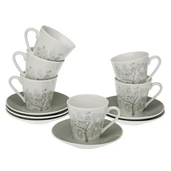 

Piece Coffee Cup Set Revery Porcelain (6 Pieces)