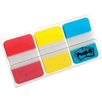 

Post it®Small rigid markers of 25,4x38mm in assorted colors pack