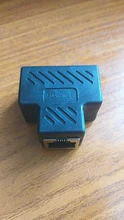 Coupler Plug-Connector-Adapter Ports Lan-Network-Splitter RJ45 1-To-2-Ways