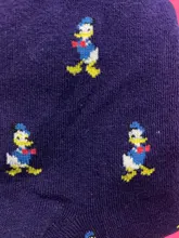 Disney 1 par nuevo de las mujeres calcetines japonés de anime de dibujos animados Mickey Minnie pato chica Calcetines de algodón absorbente de sudor deportes casual Calcetines