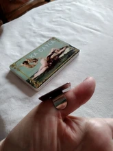 Acero inoxidable arte anillo de mariposa pintura de uñas de esmalte de uñas de Gel UV crema herramientas de maquillaje para manicura Fundación mezclar