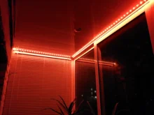 LED RGB Connector Strip-Light Right-Angle L-Shape 4-Pin GRN-FLASHING for 10mm 5050 2835/3528