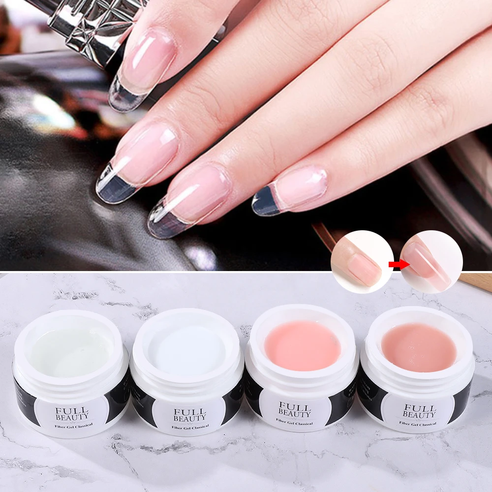 Gel de extensión de uñas en conserva, acrílico blanco claro, de  construcción rápida, para alargar las uñas, herramientas de manicura,  15ml|Gel de uñas| - AliExpress