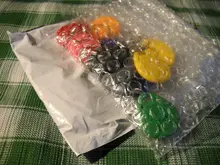 RFID 125 khz EM4100 etiqueta para llave Keyfobs, Chip de anillo, etiquetas TK4100, solo lectura de 125 khz