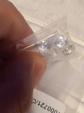 Pendientes redondos de circonia cúbica con diamante de imitación para mujer y niña, aretes de Plata de Ley 925, joyas coreanas, joyería 2021