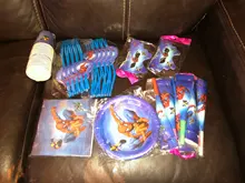 Conjunto de suministros para fiesta de Spiderman para niños, servilletas, platos, mantel, tazas, cuchillos, tenedores, cucharas, decoración de fiesta de cumpleaños