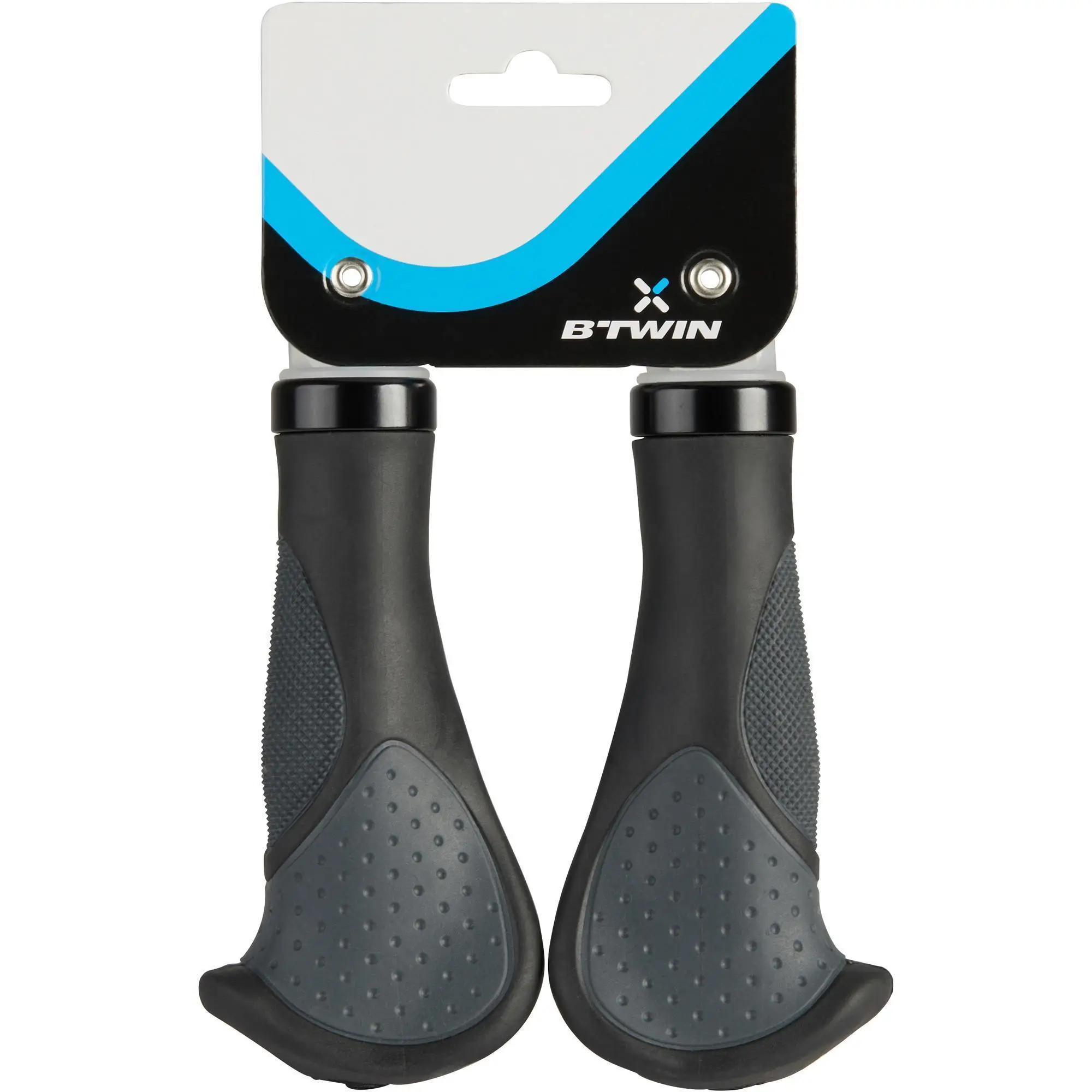 ГРИПСЫ CITY 900 CONFORT. B'TWIN. Decathlon - Цвет: Серый