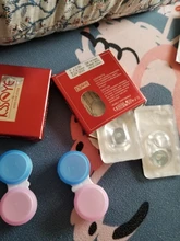 2 uds./1 par de lentes de Color Sharingan, lentes de contacto para Cosplay, Ojos de Anime, Uchiha Sasuke Hatake Kakashi para los ojos