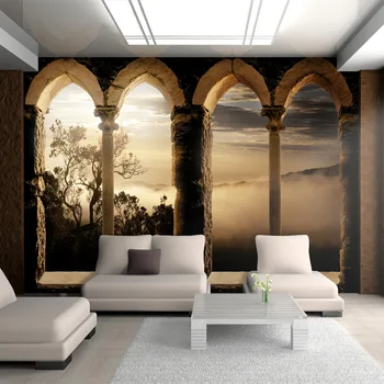 

Wall mural-monastery in mountain-250x175 cm