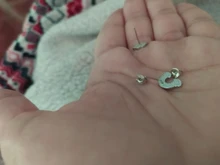 Pendientes de tuerca de Plata de Ley 925 auténtica para mujer, aretes coreanos y japoneses con perforaciones en la oreja, aretes de arcoíris para niños y niñas