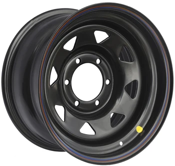 

Disc reinforced Toyota Nissan steel Black 6x139,7 8xR16 ET0 (trap.
