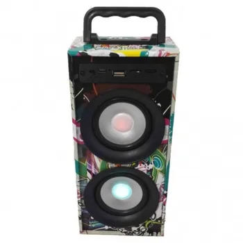 

SPEAKER PROTONE 25CM BLUETOOTH/FM RADIUS/INPUT MICRO SD/COLORS PRINTS