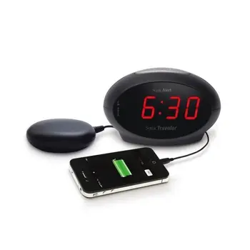

GEEMARC Sonic Traveler SBT 600SS alarm clock with hearing problems-USB port