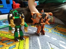 Kit de transformación de Robot 2 en 1 para niños, modelo de coche deformado de 12cm, regalo para niños