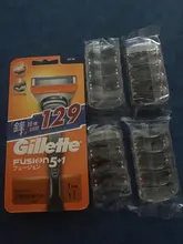 Gillette Fusion 5,navaja de afeitar, maquinilla de afeitar para hombre,casetes para afeitadora facial,afeitado masculino, kit barba, con cuchillas reemplazables