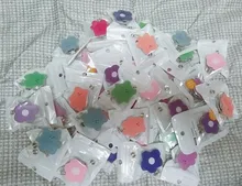 Carrete retráctil de acrílico para tarjetas de identificación, soporte para insignia, papelería, Color caramelo coreano