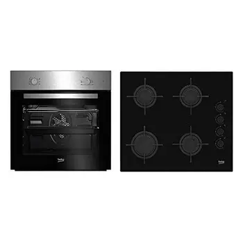 

Oven and Countertop Set BEKO BSE21031CXD 66 L (4 Stoves)