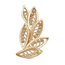 Серебряная брошь Красная пресня 13011019