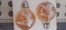 Light-Bulb Edison-Lamp Filament Spiral G95 G125 T225 Retro Led Yellow Vintage ST64 220V