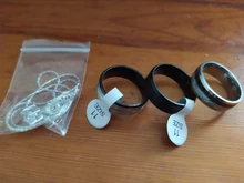 FDLK-anillos de acero inoxidable de carburo de tungsteno con incrustaciones, Flecha de meteorito de madera de Koa hawaiana, joyería para hombre, 8mm