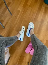 Jelly Shoes Sandals Flats Summer Women Casual Lady Hollow-Out Mesh Red