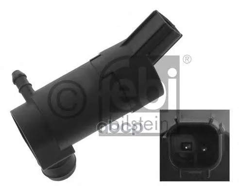34864f_!Насос Омывателяford Focus/Mondeo 1.4-2.0/1.6tdci/2.0tdci 00, Volvo S40/S60/S80 00 Febi 34864 Febi арт. 34864