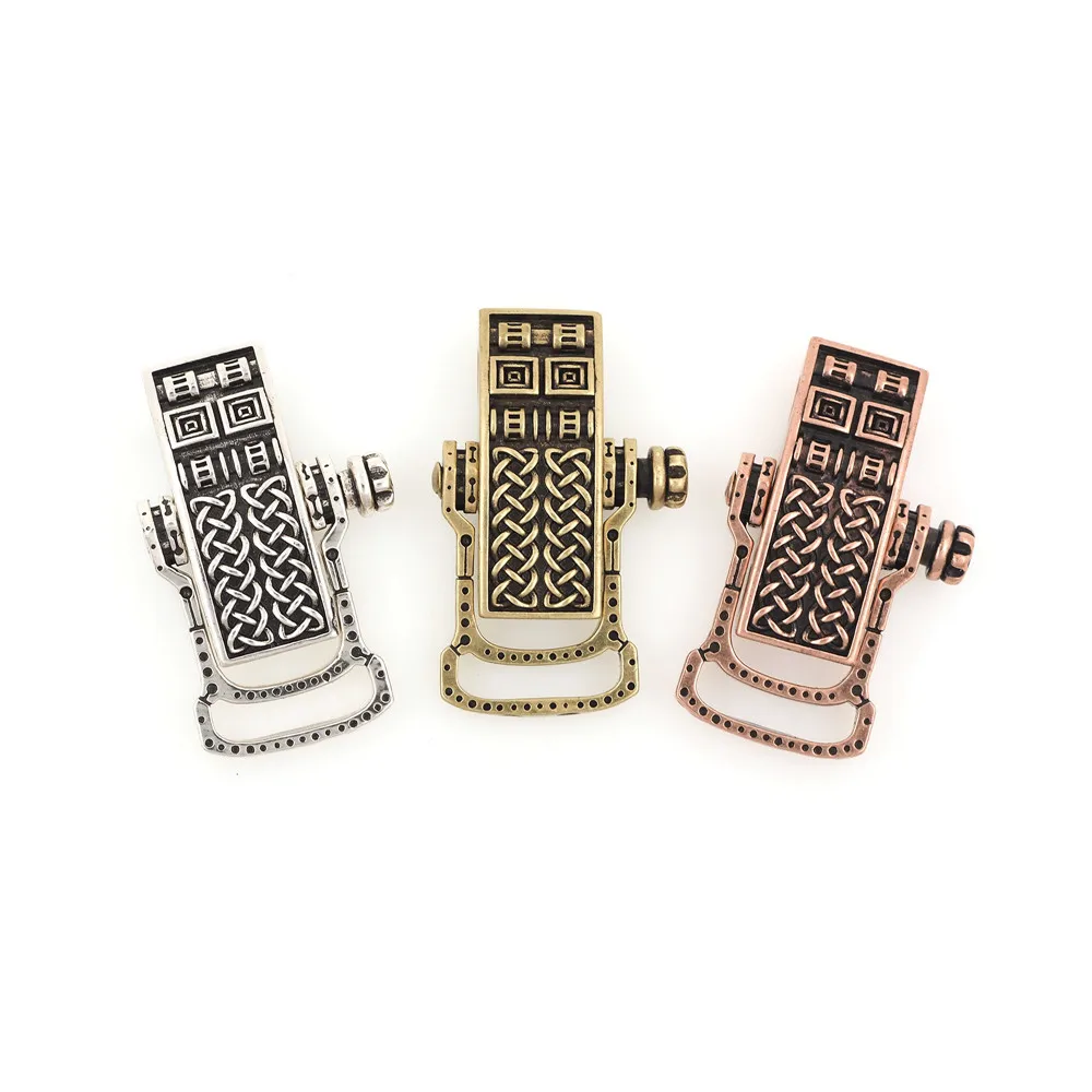 

Retro Jewelry Screw Buckle Square Jewelry Buckle Suitable for DIY Bracelet and Necklace Making Accessories 37.5x23.5mm
