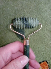 Rodillo de Jade para masaje Facial, herramientas de cuidado para la piel Facial, rascador de Gouache Natural, belleza corporal, rodillo masajeador adelgazante